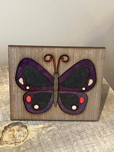Wooden Wall Decor - Butterflies